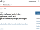 医学部公共卫生学院刘甲野课题组在Communications Biology发表HIV感染加重缺血性脑损伤机制研究成果