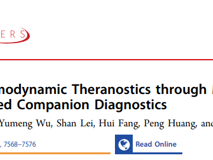 医学部林静教授团队在Nature Index期刊Nano Letters上发表伴随诊断技术用于化学动力学治疗监测研究成果