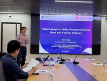 【丽湖生工大讲坛第四十九讲简讯】多刺结构仿生递送系统的设计及其核酸疫苗药物开发报告会在我部顺利召开