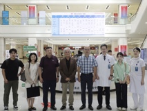 罗马萨皮恩扎大学校长Bruno Botta教授访问深圳大学医学部及总医院